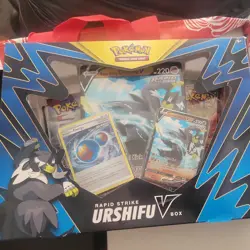 Pokemon TCG Rapid Strike Urshifu V Premium Collection Box - Image 1