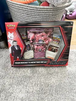 Pokemon TCG - Team Rocket's Mewtwo Ex Box - New & Sealed - Quick Dispatch ✅📦 - Image 1
