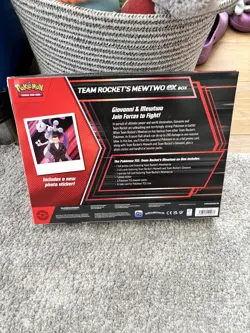 Pokemon TCG - Team Rocket's Mewtwo Ex Box - New & Sealed - Quick Dispatch ✅📦 - Image 2