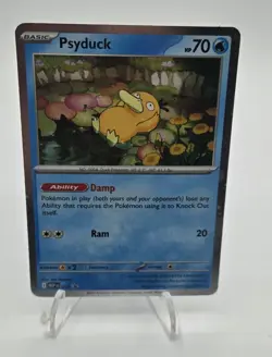 Pokemon TCG Psyduck MEP 007 Mega Evolution Pokemon Blister Promo - Image 1