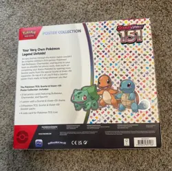 Pokemon TCG Scarlet & Violet - 151 Poster Collection Box - 3 Packs 820650853166 - Image 2