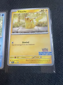 [SVP] Pokemon Illustration Contest 2024 Promo Pikachu, Feraligatr, Toxtricity - Image 5