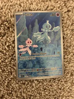 Pokemon TCG - Frillish Illustration Rare 126/86 White Flare Mint Condition - Image 1