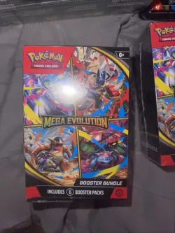 Pokemon Mega Evolution ETB, Blister And Booster Bundles (Sealed) In Hand - Image 4
