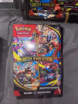 Pokemon Mega Evolution ETB, Blister And Booster Bundles (Sealed) In Hand - Image 5