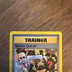 Blaine's Quiz #1 - 97/132 Gym Heroes - Pokemon TCG - 2000 nm - Image 2
