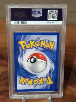 PSA 9 Mint 1999 Pokemon Base Set Weedle 1999-2000 UK Printing 4th Print - Image 2