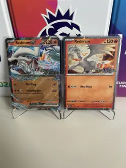 Reshiram Ex stamped promos (Exclusive Reshiram Ex Box) Pokemon TCG 🔥 - Image 1