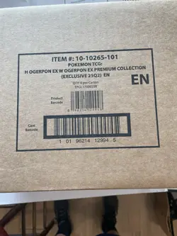 Pokemon Masks of Ogerpon Premium Collection CASE (6 Boxes) SEALED! 60 PACKS! - Image 1