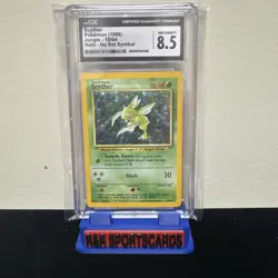 1999 Pokemon Scyther Jungle Holo -No Set Symbol #10/64 CGC 8.5 NM-MINT - Image 1
