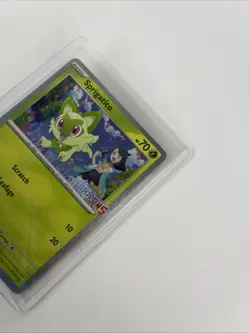 Pokemon Sprigatito 191 SVP Promo Horizons Stamped - Image 3