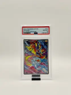 2024 Pokemon SCR English - Stellar Crown - Illustration Rare Zeraora, #151/142 - Image 1