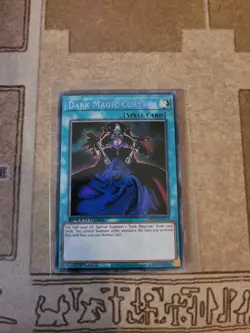 YUGIOH TCG DARK MAGIC CURTAIN SBC1-ENG13 SECRET 1ST EDITION NM - Image 1