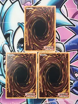 DUAD-EN003 Gogogo Goblindbergh x3 Super Rare 1st Ed YuGiOh Playset - Image 2