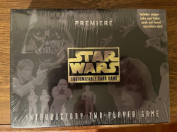 Vintage Star Wars Premiere Customizable Card 2-Player Game - Original Packaging - Image 1