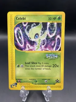 Celebi - Pokemon Card Black Star Promo #50 - 2002 - Pokemon 4Ever - NM - Image 1
