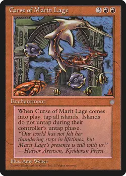 Curse of Marit Lage - Ice Age | MTG Card - Image 1