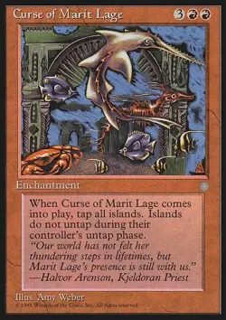 Curse of Marit Lage - Ice Age | MTG Card - Image 3