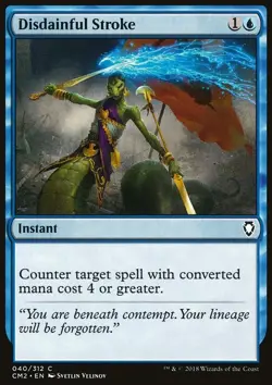 Disdainful Stroke - Commander Anthology Volume II | MTG Card - Image 3
