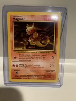MAGMAR - 39/62 - Fossil - Pokemon Card - LP - Image 1
