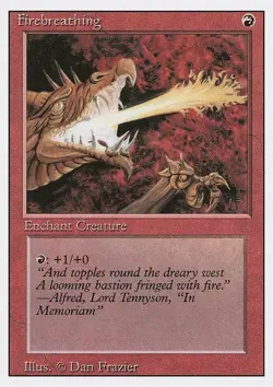 Firebreathing - Revised Edition | MTG Card - Image 3