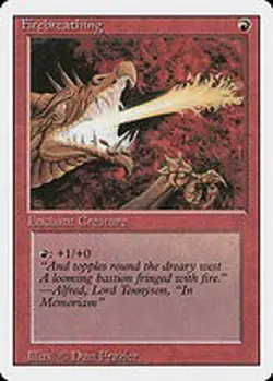 Firebreathing - Revised Edition | MTG Card - Image 4