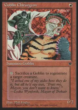 Goblin Chirurgeon - Fallen Empires | MTG Card - Image 3