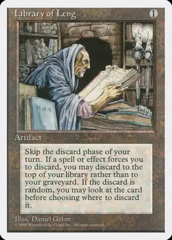 Library of Leng - Fourth Edition | MTG Card - Image 1