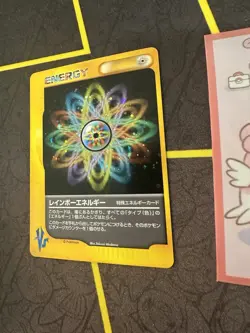 Pokemon Card Rainbow Energy Holo Swirl Pokemon Japanese VS Series 211💎NM 💎 - Image 3