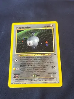 Magnemite 26/75 Neo Discovery Regular wotc Pokemon card light play - Image 5