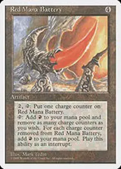 Red Mana Battery - Fourth Edition | MTG Card - Image 4