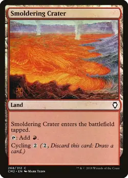 Smoldering Crater - Commander Anthology Volume II | MTG Card - Image 1