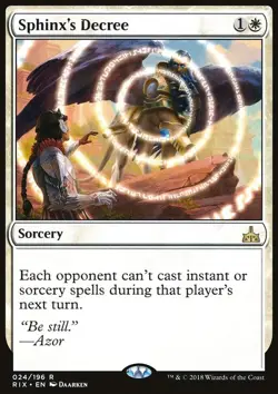 Sphinx's Decree - Rivals of Ixalan | MTG Card - Image 3