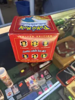 23K Gold Plated CHARIZARD Trading Card 1999 Burger King Pokemon Ball NEW SEALED - Image 4