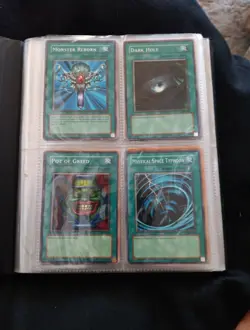 Vintage Yugioh Card LOT 1996 In Holder Case Book Binder - Image 2