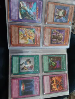 Vintage Yugioh Card LOT 1996 In Holder Case Book Binder - Image 5
