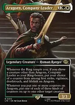 Aragorn, Company Leader - The Lord of the Rings: Tales of Middle-earth | MTG Car - Image 4
