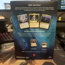 ADAPTIVE ENCHANTMENT Commander 2018 Complete Deck mtg Sealed NEW Sealed Genuine - Image 2