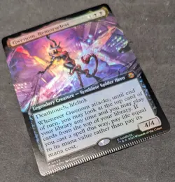Gwenom, Remorseless (Extended Art) FOIL - MTG Magic Spiderman - Crimped - Image 3