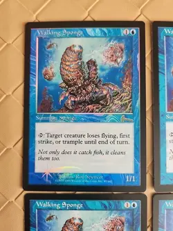 Walking Sponge Urza's Legacy FOIL + Regular NM Near Mint MTG - Image 2