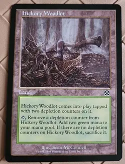 Hickory Woodlot Mercadian Masques Regular NM Near Mint MTG - Image 1