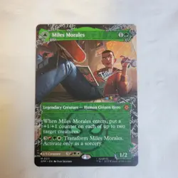 MTG - Miles Morales - 0211 (Borderless) Marvel's Spider-Man Magic The Gathering - Image 1