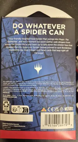 MTG: Magic The Gathering Marvel Spider-Man Play Sleeved Booster Pack FAST SHIP - Image 2