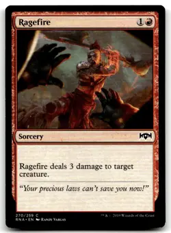 MTG Ragefire C Ravnica Allegiance 270 LP - Image 1