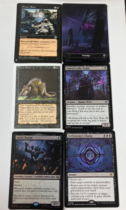 Mtg card lot 18 black cards Spider-man Edge of eternities - Image 1