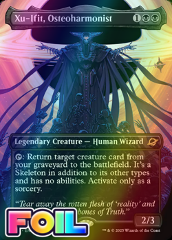 x1 Xu-Ifit, Osteoharmonist FOIL EOE Edge of Eternities MTG 294 M/NM 1x - Image 1