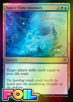 x1 Space-Time Anomaly FOIL EOE Edge of Eternities MTG 229 M/NM 1x - Image 1