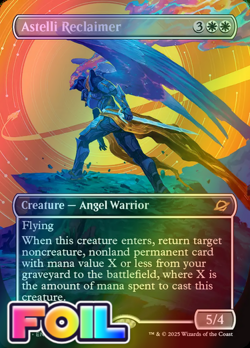 x1 Astelli Reclaimer FOIL EOE Edge of Eternities MTG 288 M/NM 1x - Image 1