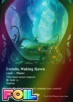 x1 Evendo, Waking Haven FOIL EOE Edge of Eternities MTG 279 M/NM 1x - Image 1