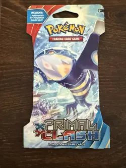 2015 Pokemon Tcg XY Primal Clash Sleeved Booster Pack - Image 1